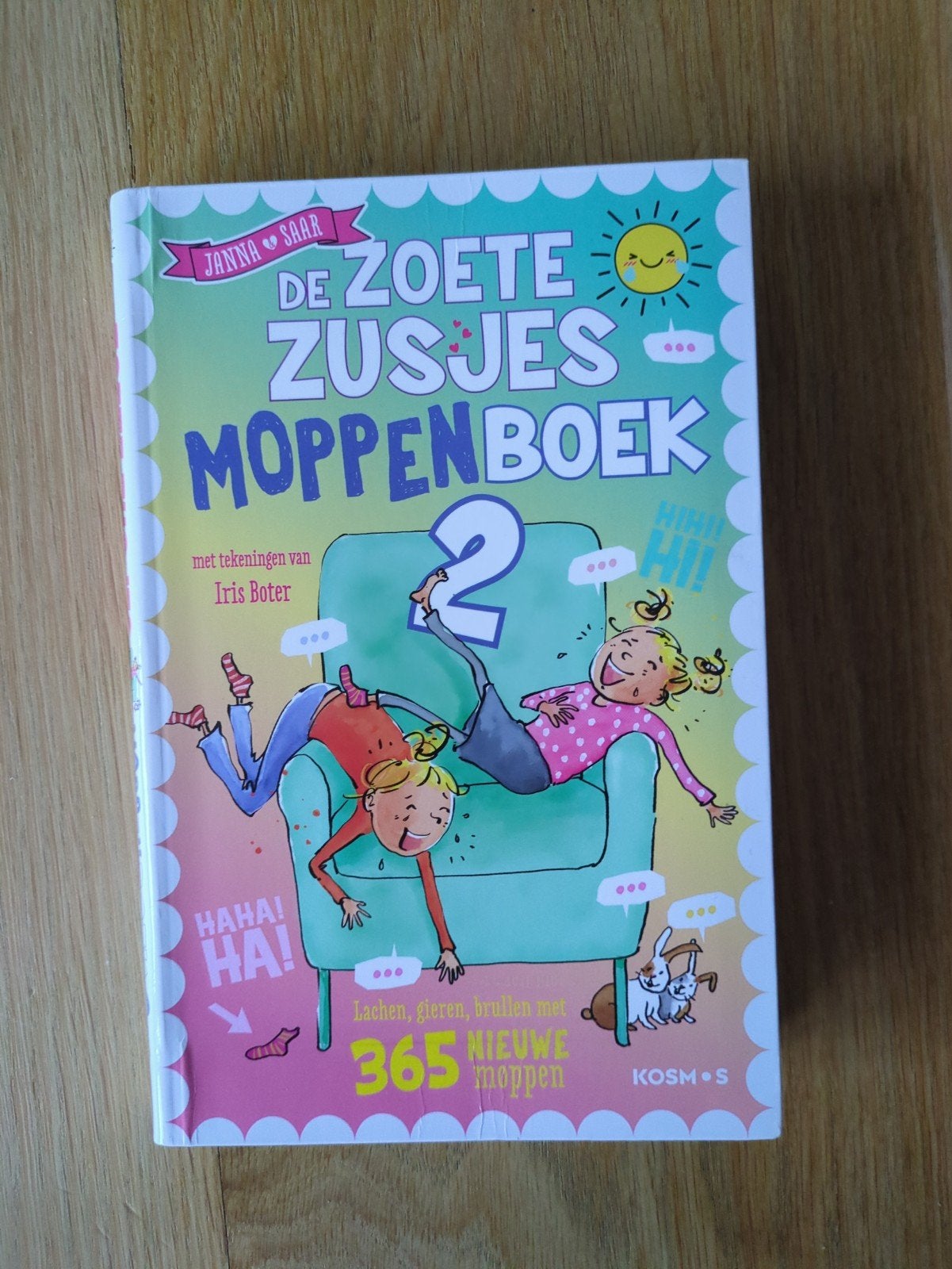 Hanneke de Zoete - De Zoete Zusjes moppenboek 2, Gelezen, Fictie algemeen, Ophalen of Verzenden, Hanneke de Zoete