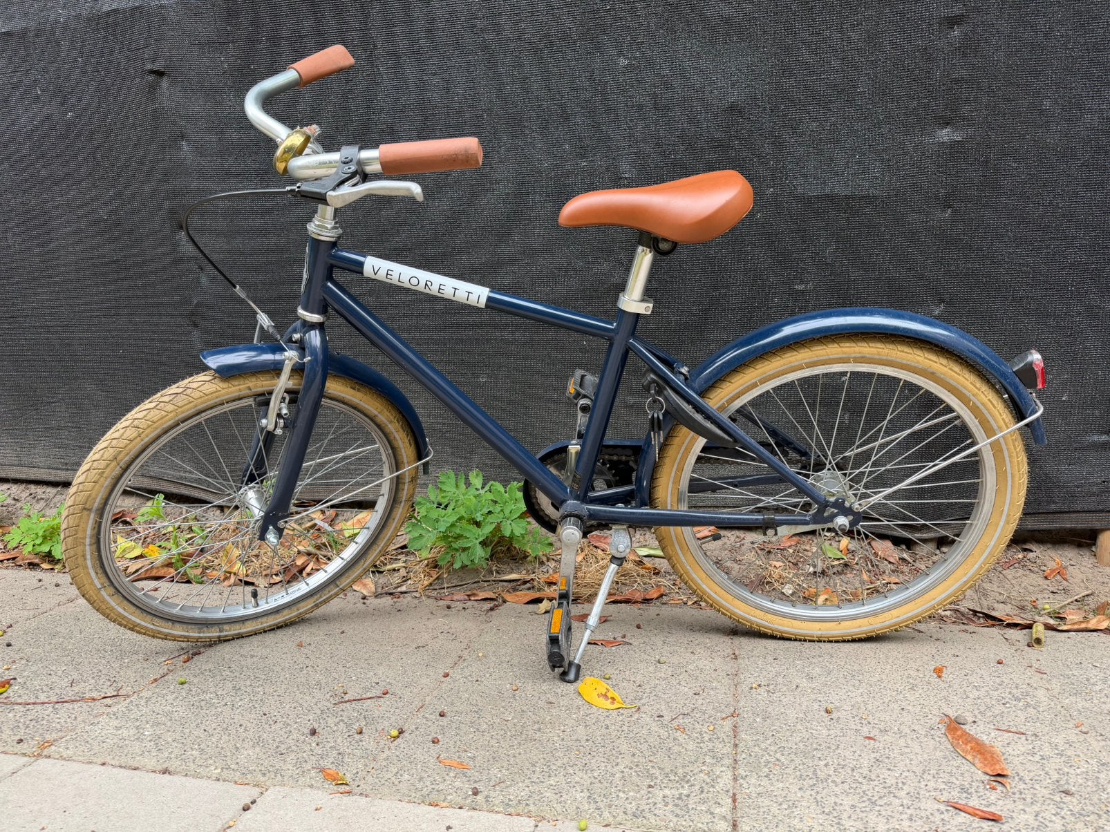 Veloretti Kinderfiets 20” Blue Yonder – Inclusief AXA slot, Ophalen, Zo goed als nieuw, Velgrem, 20 inch of meer