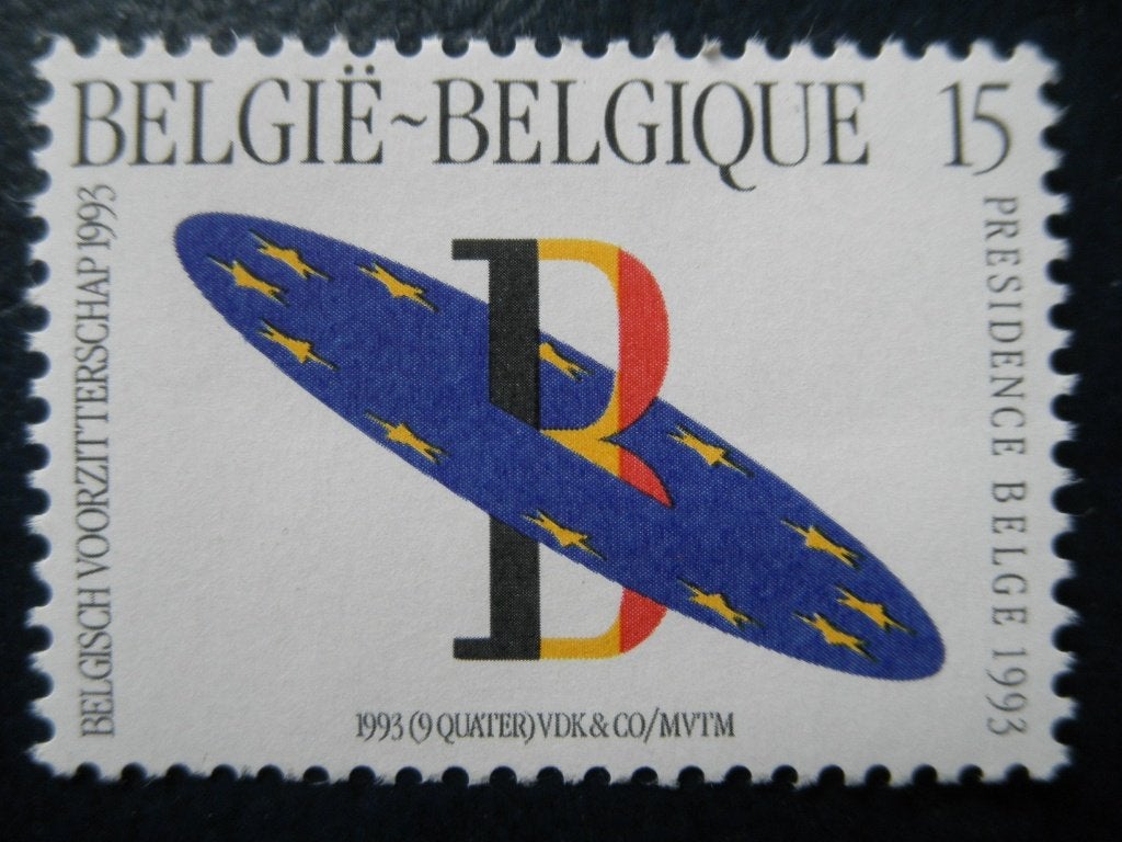 Postzegels België 1993 voorzitter EU - cw. 1,00 postfris., Postzegels en Munten, Ophalen of Verzenden, Postfris, Europa