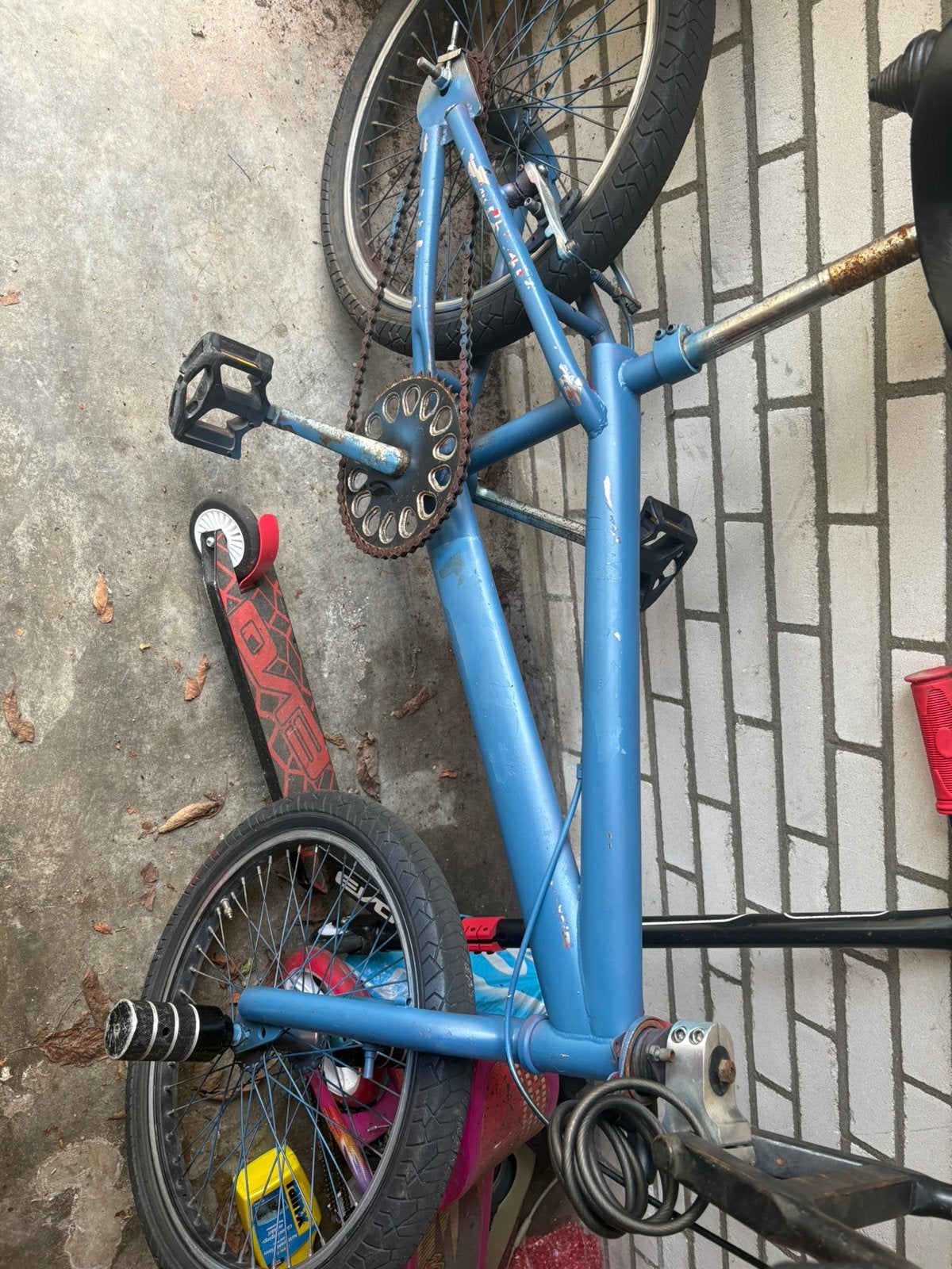 Bmx, Fietsen en Brommers, Ophalen, Gebruikt, Staal