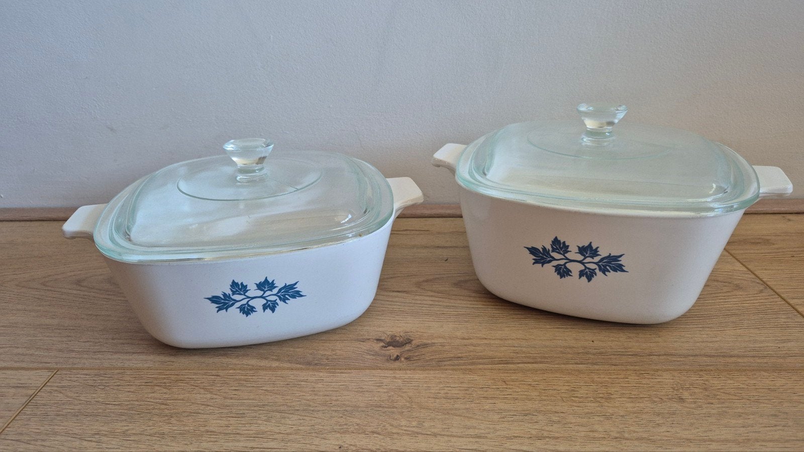 Set van 2 Pyrofam ovenschalen met deksel - Made in NL, Ophalen of Verzenden
