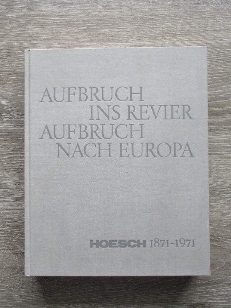 Aufbruch ins revier aufbruch nach europa Hoesch 1871-1971, Ophalen of Verzenden, Gelezen, Management