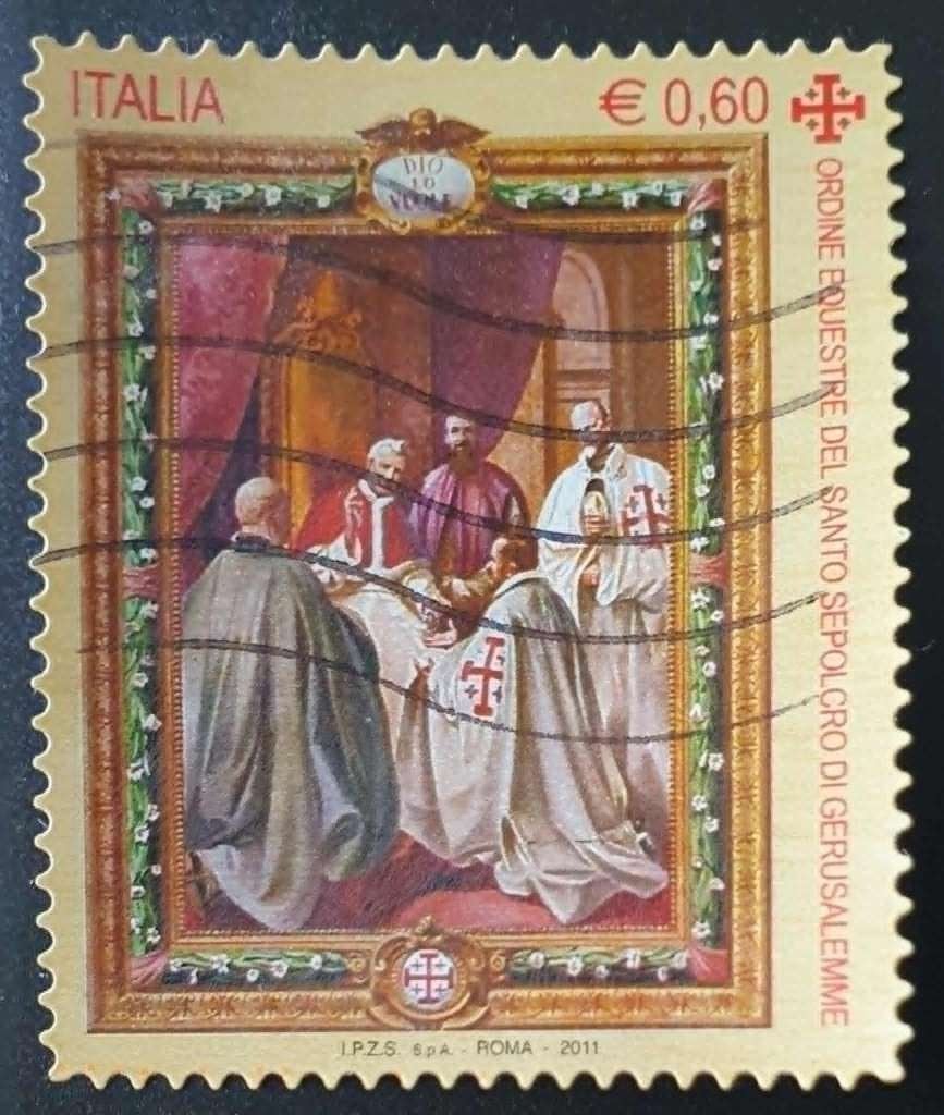 148-26 Italie 2011 / Gelegenheidszegel, Verzenden, Gestempeld