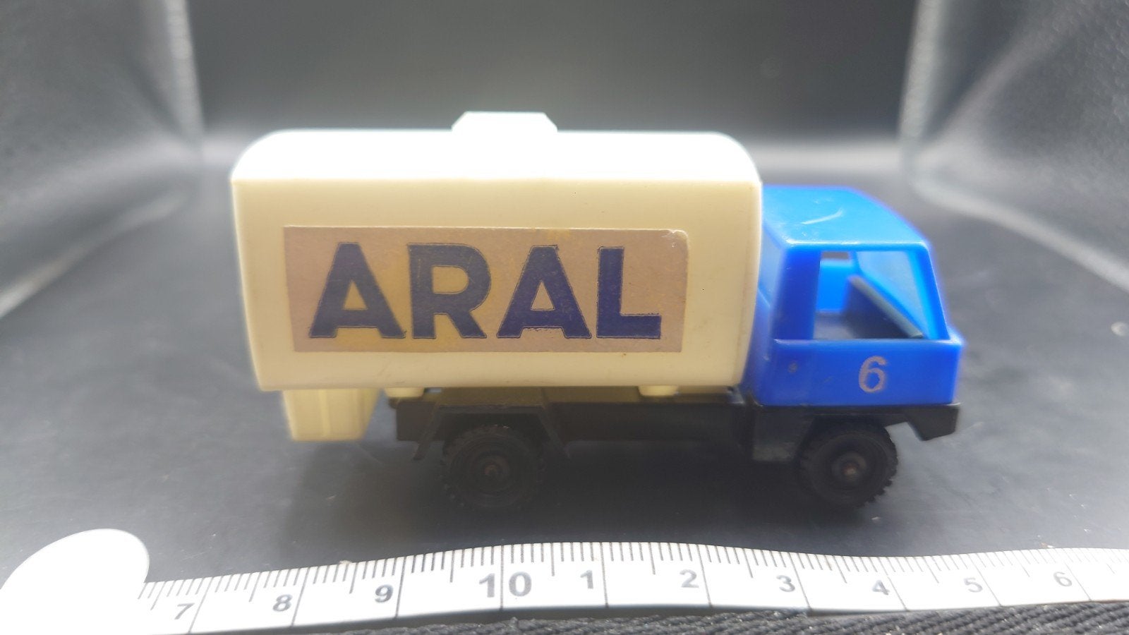 Jean Höfler Aral Tanker Jaren '60 - Vintage Speelgoed, Antiek en Kunst, Antiek | Speelgoed, Ophalen of Verzenden