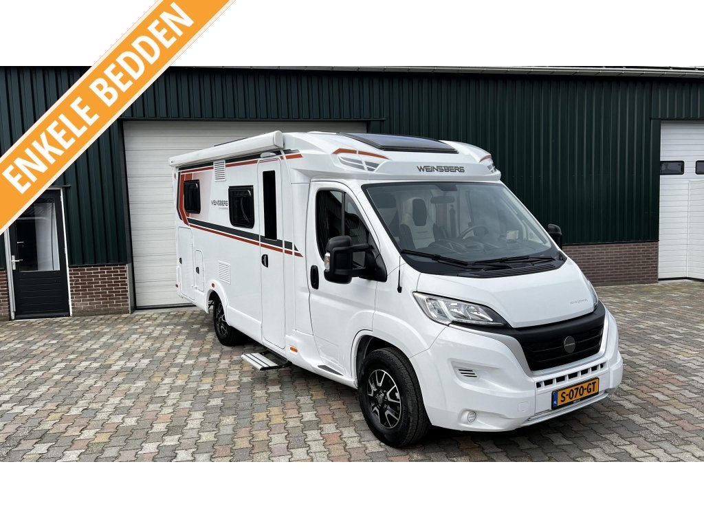 Weinsberg CaraCompact Pepper 600 MEG /Nieuwstaat/Solar/Bearl, Caravans en Kamperen, Campers, Weinsberg, Fiat, Tot en met 2, 6 tot 7 meter