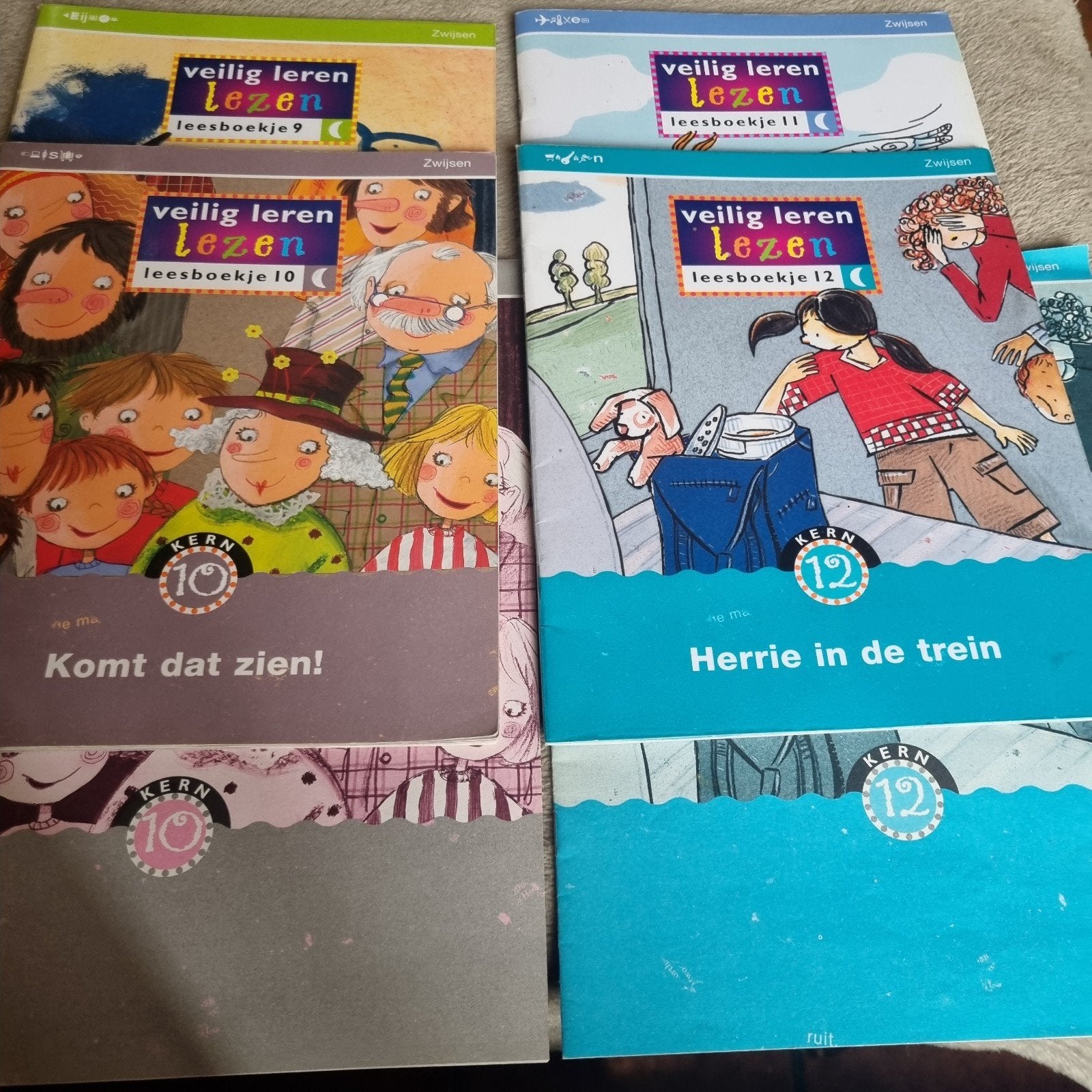 Veilig Leren Lezen - Leesboekjes en Werkboekjes Kern 9-12, Ophalen of Verzenden, Zo goed als nieuw, Zwijsen, Non-fictie