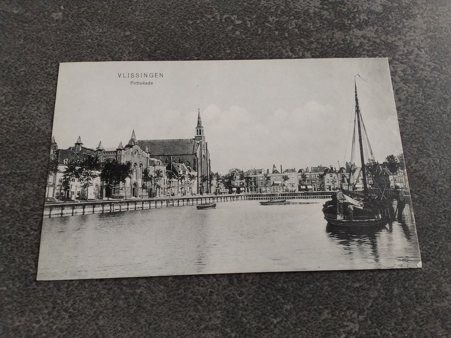Vlissingen Pottekade ca 1920, Ophalen of Verzenden, Voor 1920, Ongelopen, Zeeland