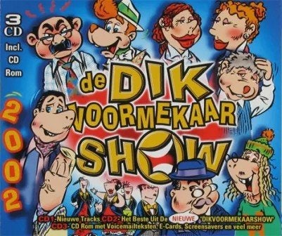 3CD DE DIK VOORMEKAAR SHOW / IN ZEER GOEDE STAAT., Verzenden, Zo goed als nieuw