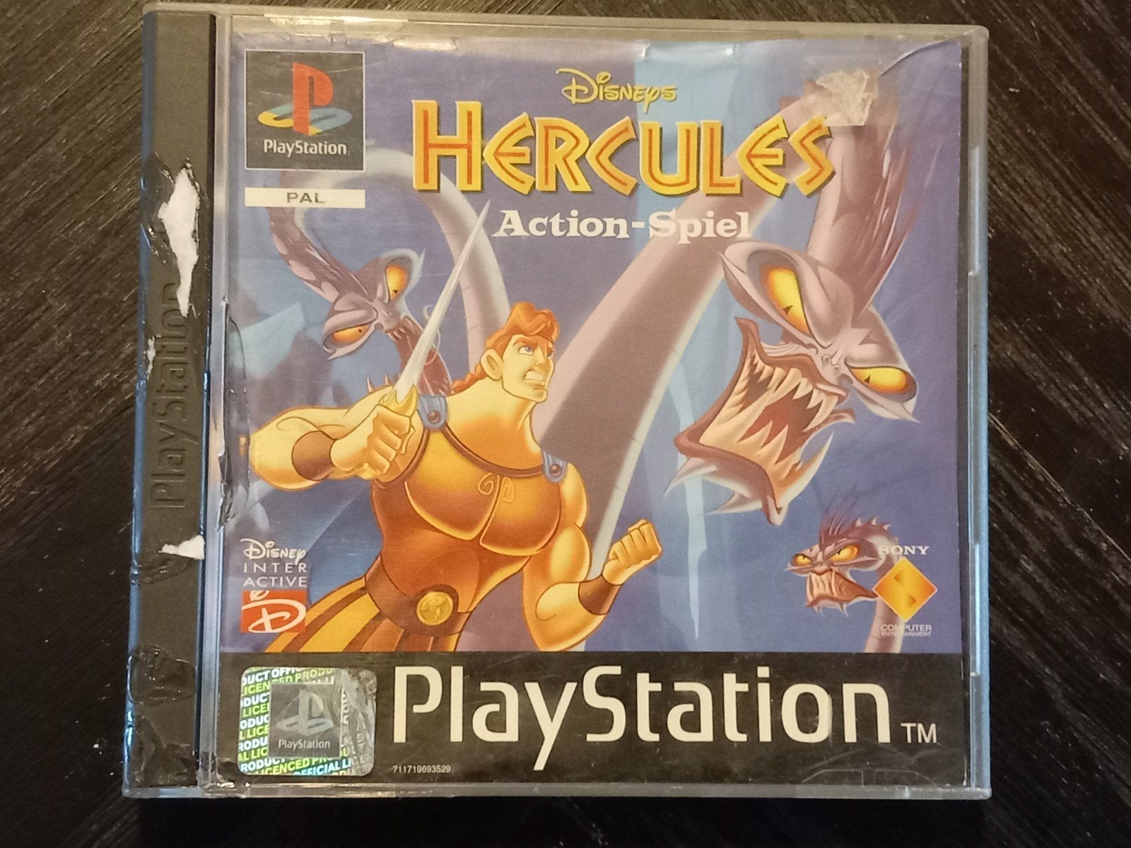 Disney's Hercules - PlayStation 1 (PAL), Spelcomputers en Games, Games | Sony PlayStation 1, Avontuur en Actie, Gebruikt, 1 speler