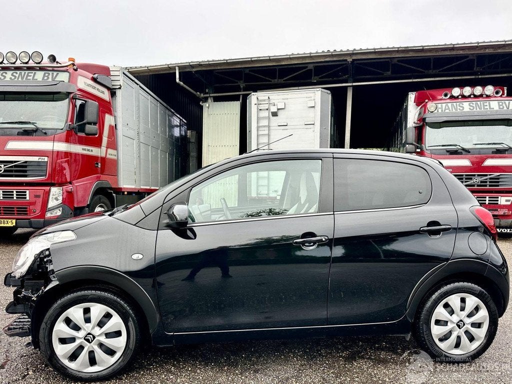 Citroën C1 1.0 VTi 72pk Millenium 5drs - 77dkm nap - carpla, Citroën, Zwart, Handgeschakeld, 998 cc