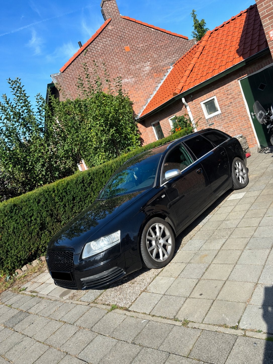 Audi A6 2.8 FSI Automaat S-line, Dealer onderhouden, Zwart, Navigatiesysteem, Zwart