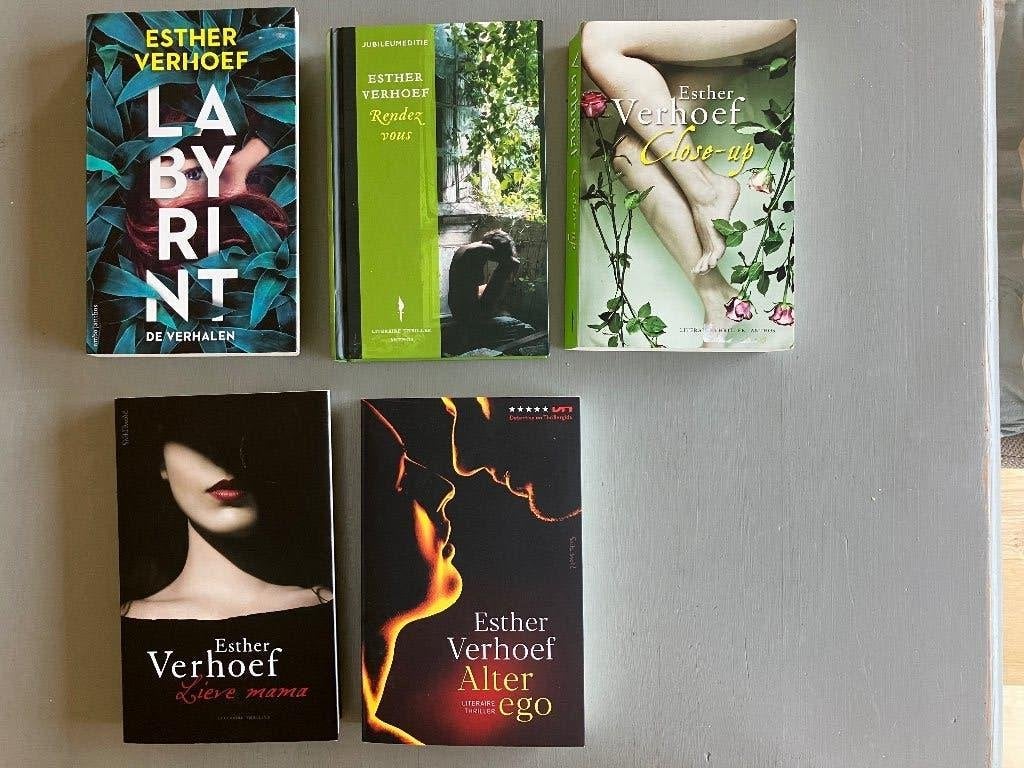 5 thrillers van Esther Verhoef, Ophalen of Verzenden, Zo goed als nieuw, Esther Verhoef
