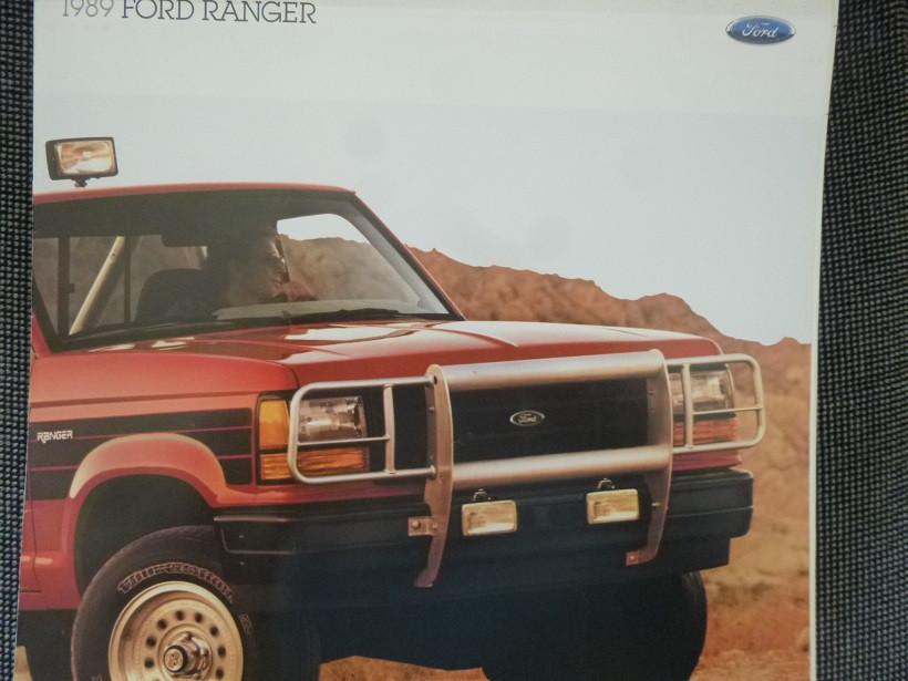 Ford US Ranger Pickup, brochure uit 1989, Verzenden, Gelezen, Ford