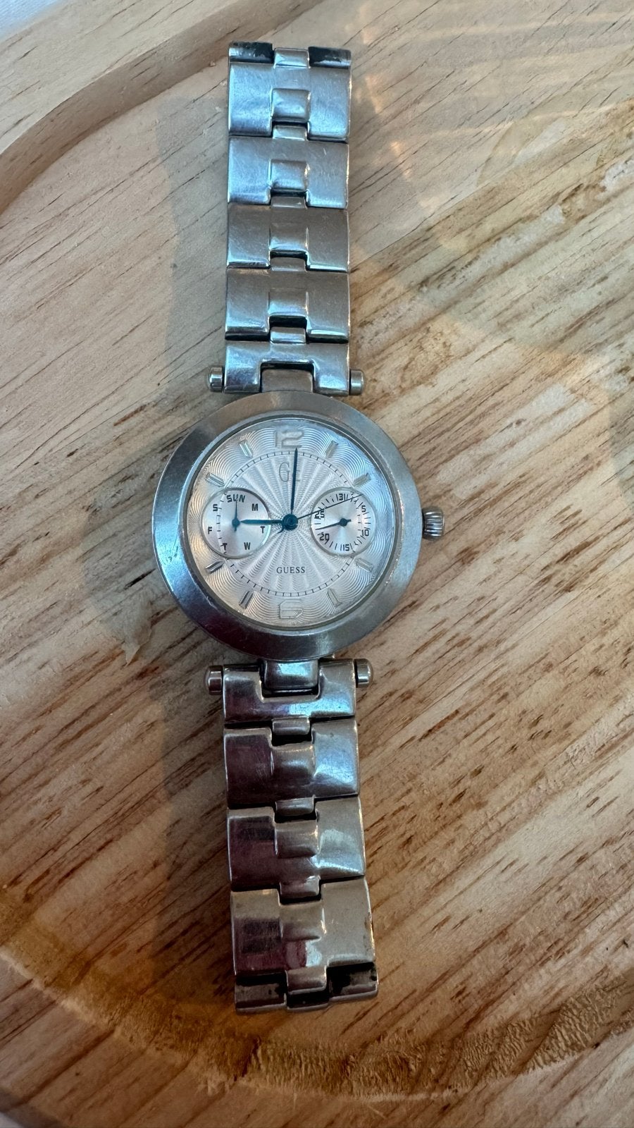 Guess Dameshorloge - Stijlvol en Tijdloos, Gebruikt, Staal, Guess, Polshorloge