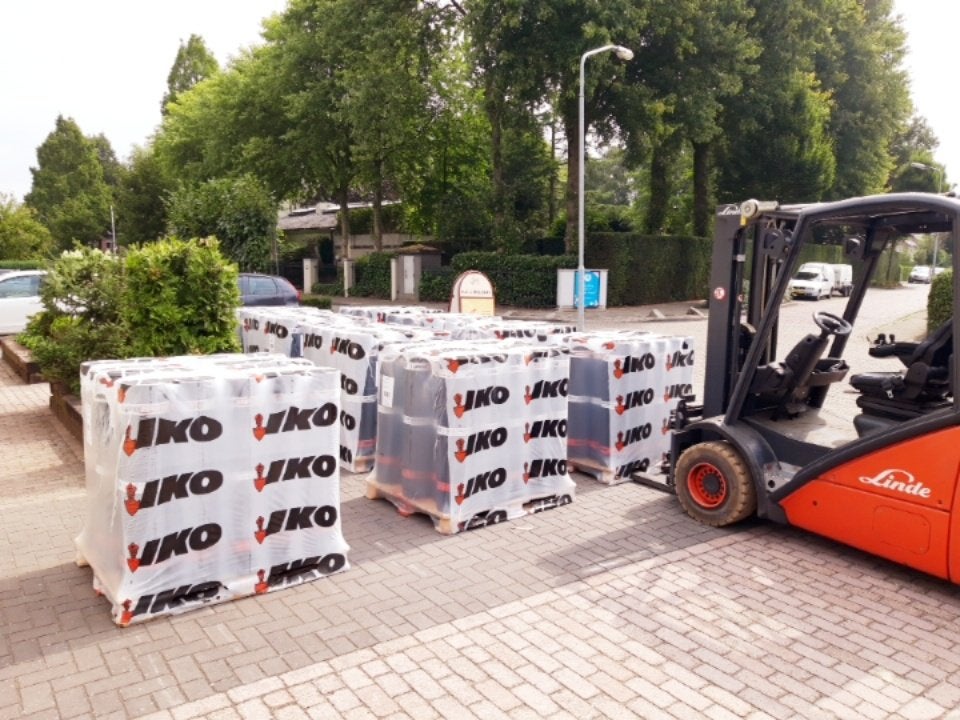 Dakleer/dakbedekking/APP/Lodenplakplaat/trim/Base enz, Ophalen, Overige materialen, Zwart, Nieuw