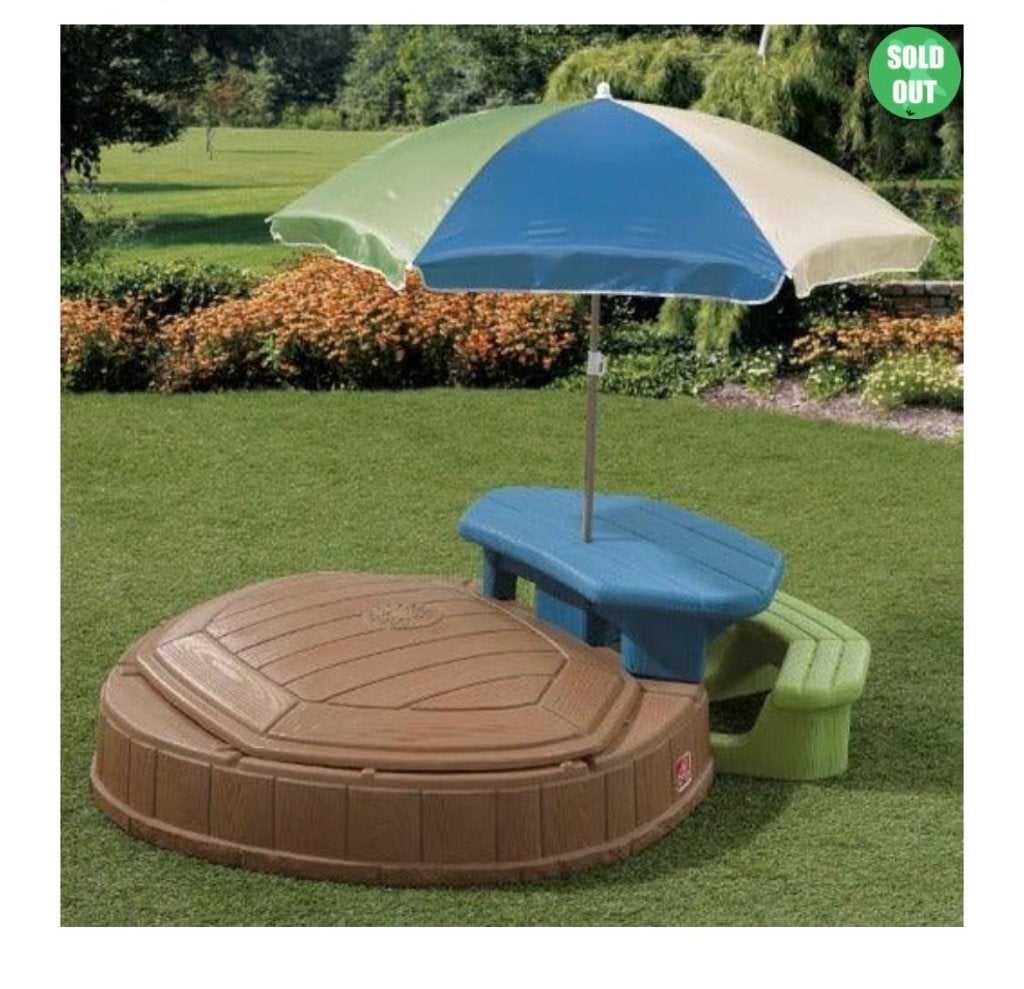 Step2 picknicktafel met water/zandbak, Ophalen, Zo goed als nieuw