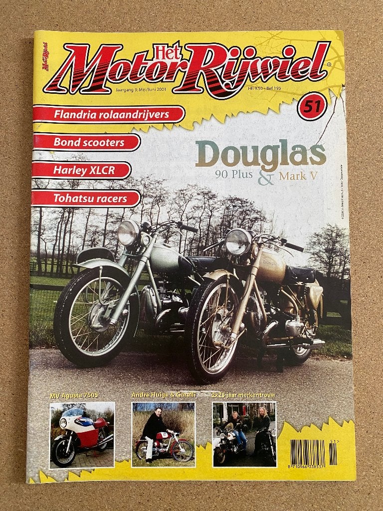 Het Motor Rijwiel 51 2001, Verzenden, Gelezen, Sport en Vrije tijd