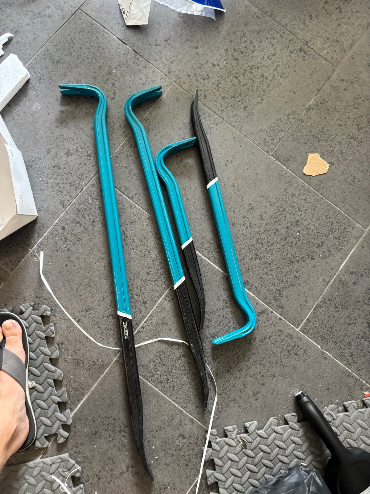 Breekijzer set - 4 stuks in verschillende maten berseker, Ophalen, Gebruikt, Overige typen, Overige merken