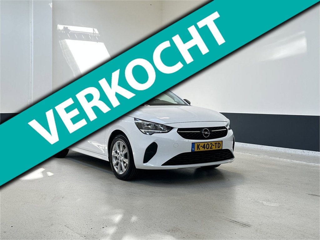 Opel Corsa 1.2 Edition| Apple Carplay Android Auto | NL |, Auto's, Opel, 1199 cc, Wit, Origineel Nederlands, Handgeschakeld
