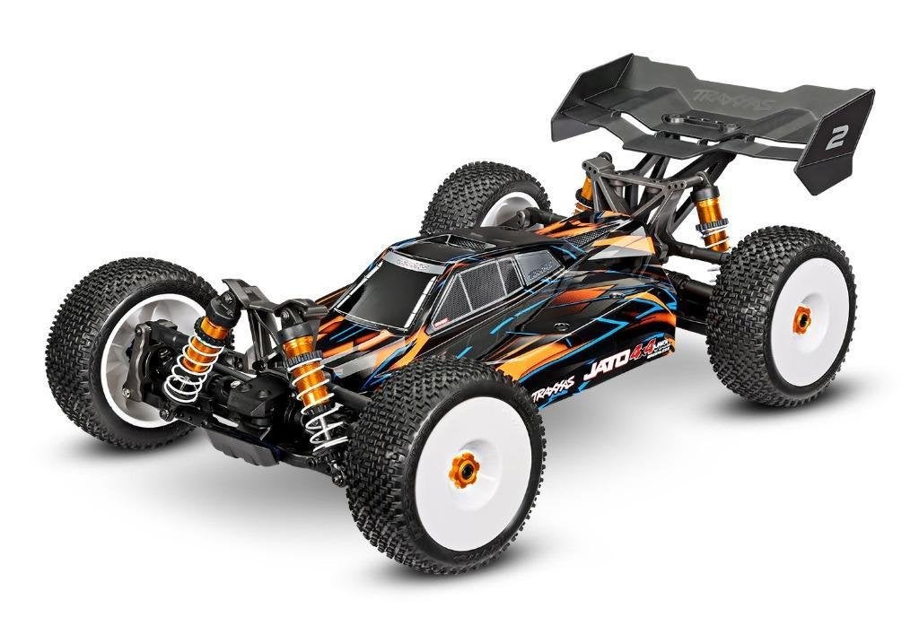 Traxxas Jato 4X4 VXL 4S Buggy Orange, Ophalen of Verzenden, Nieuw