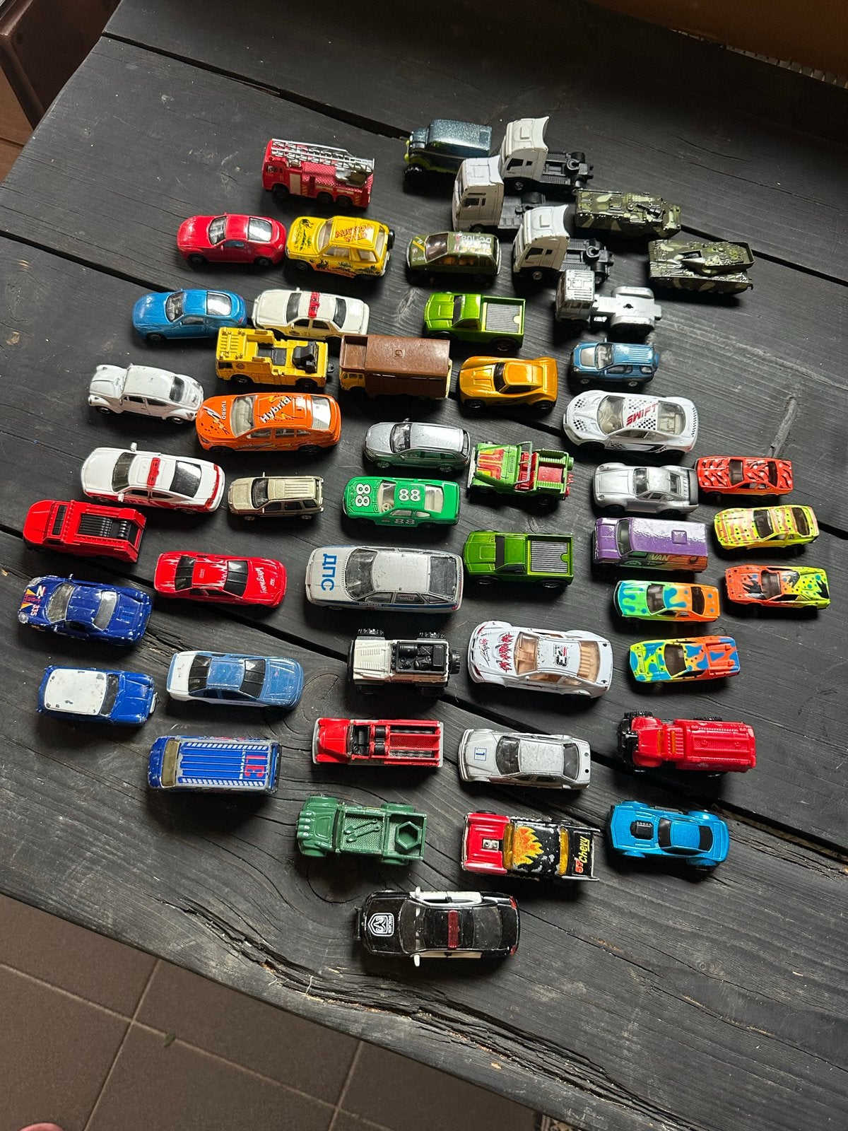 Grote collectie speelgoedauto's - Diverse modellen, Overige merken, Gebruikt, Auto, Groter dan 1:32