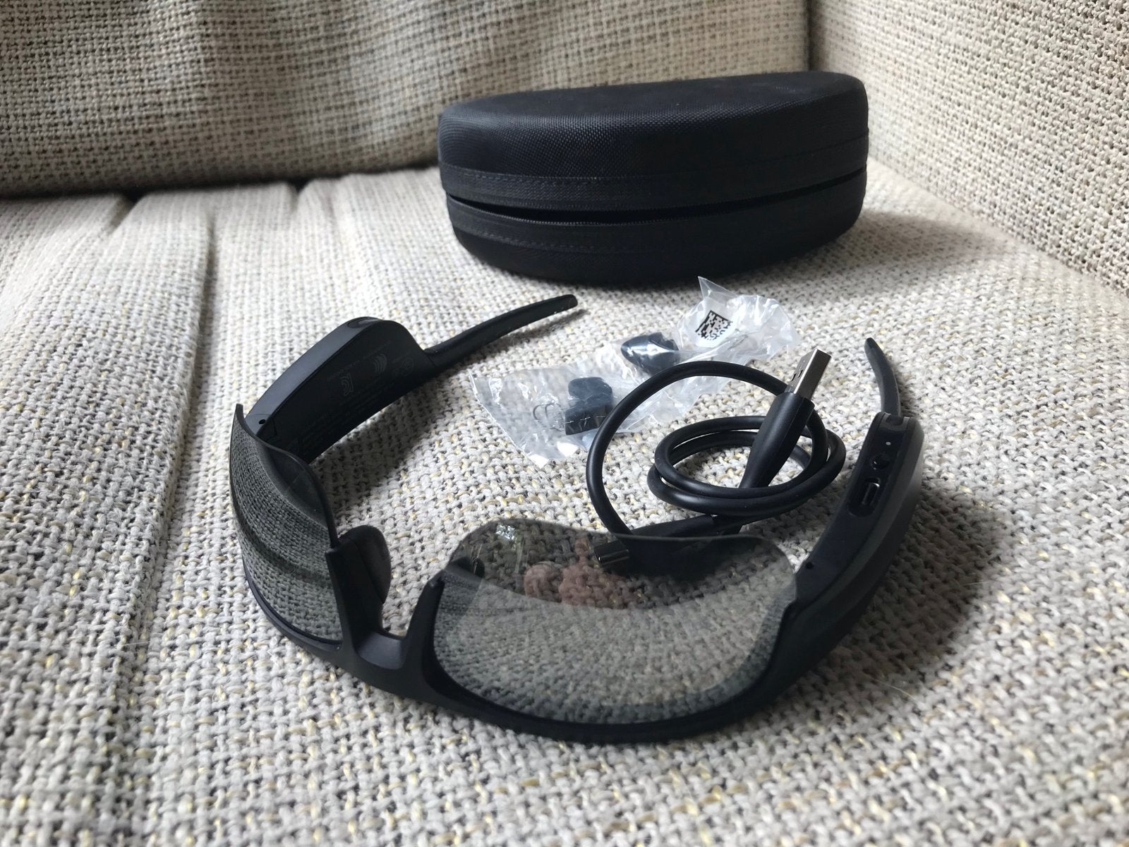 Bose Frames Tempo Sport Zonnebril met Audio, Overige merken, Zonnebril, Zwart, Ophalen of Verzenden
