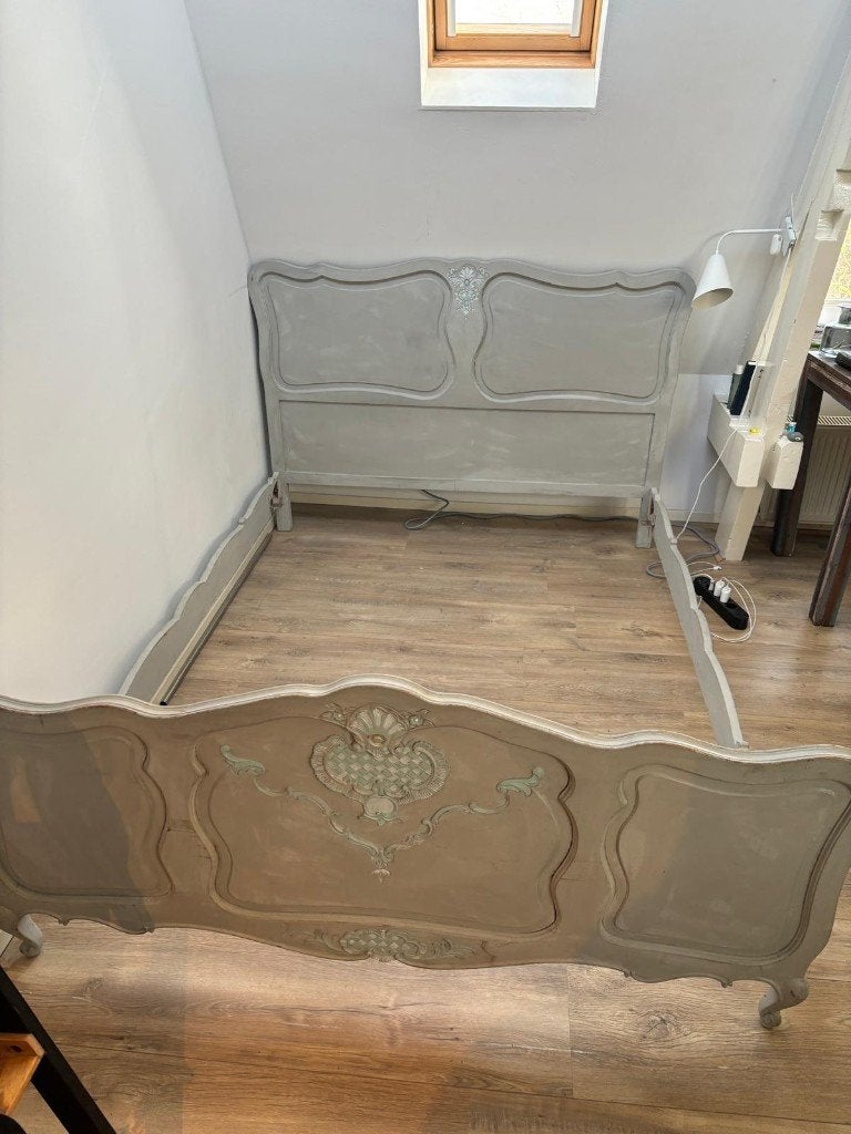 bed 140 x 200, Ophalen, Gebruikt, Tweepersoons, 140 cm
