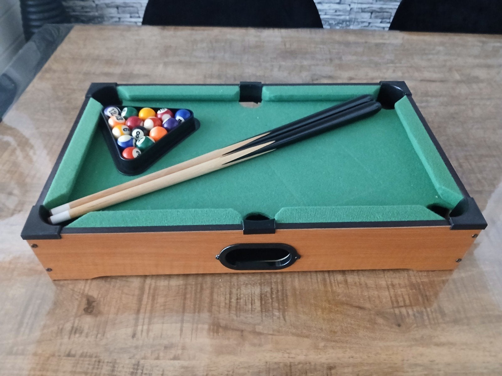 Mini Pooltafel - Compact Biljartplezier voor Thuis, Ophalen of Verzenden, Gebruikt, Pooltafel