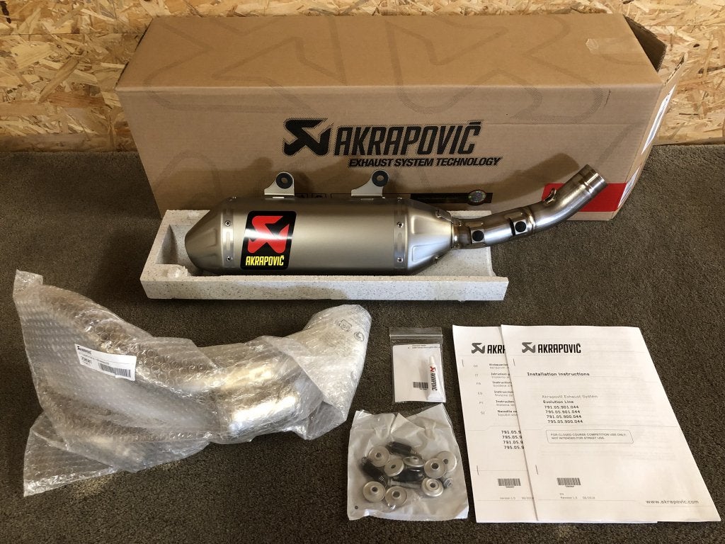 Akrapovic Evolution Line KTM 450 SX-F SMR FC450 FS450 19-22, Motoren, Onderdelen | Overige, Verzenden, KTM, Stallhofnerstraße 3, Betriebsgebiet Süd, Mattighofen, Oberösterreich, 5230, AT