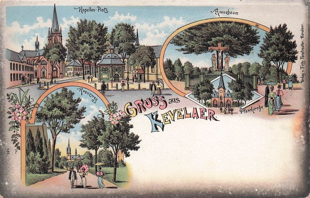 702-145-005 Kevelaer, Verzenden, Voor 1920, Duitsland