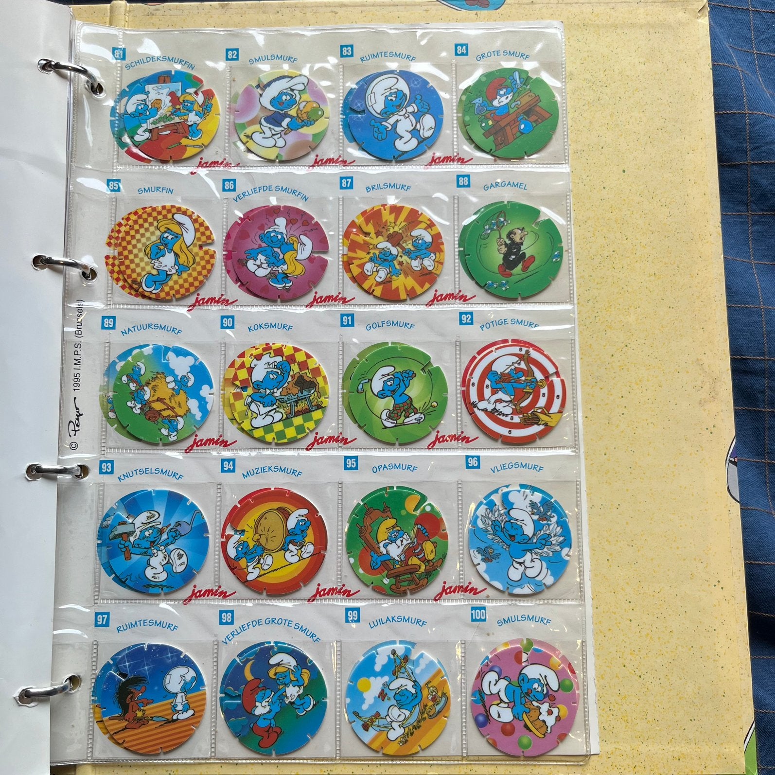 Flippo Map 1995: Smiths, Croky Caps & Jamin Smurfen!, Verzamelen, Verzenden, Adventure, Verzameling