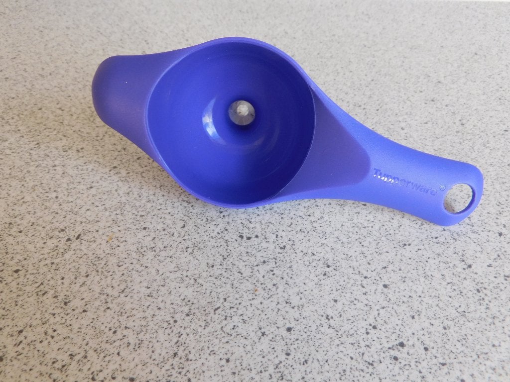 Tupperware Keukenhulpje Trechter Paars, Ophalen of Verzenden, Zo goed als nieuw, Paars, Overige typen