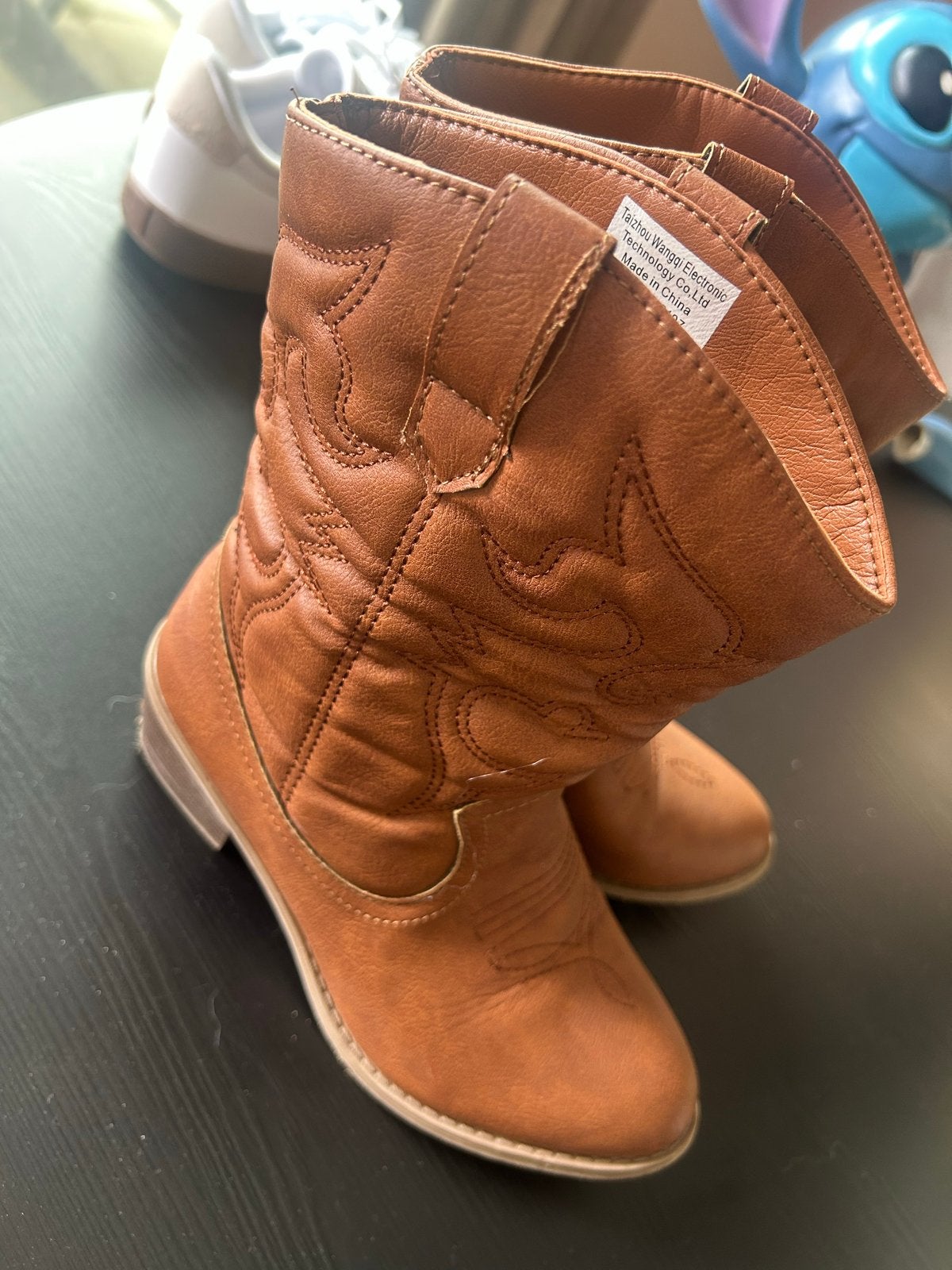 Stoere cowboylaarzen voor kinderen - Maat 35, Ophalen, Jongen of Meisje, Laarzen, Zo goed als nieuw