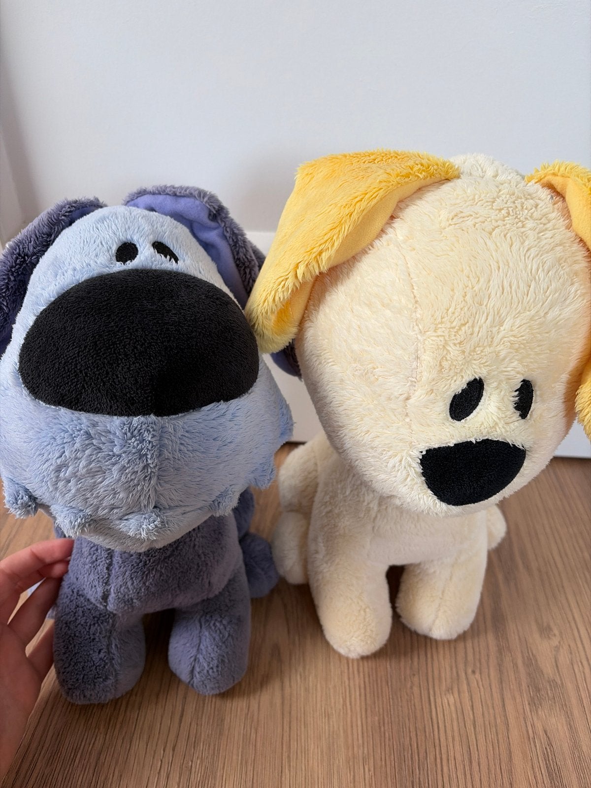 Woezel en Pip knuffels, Kinderen en Baby's, Speelgoed | Knuffels en Pluche, Overige merken, Overige karakters, Blauw, Zo goed als nieuw