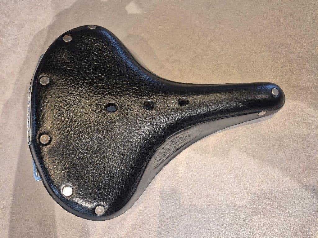 Brooks zadel B67, Weinig gebruikt, 1 jaar oud, Ophalen, Leer, Zo goed als nieuw, Brooks