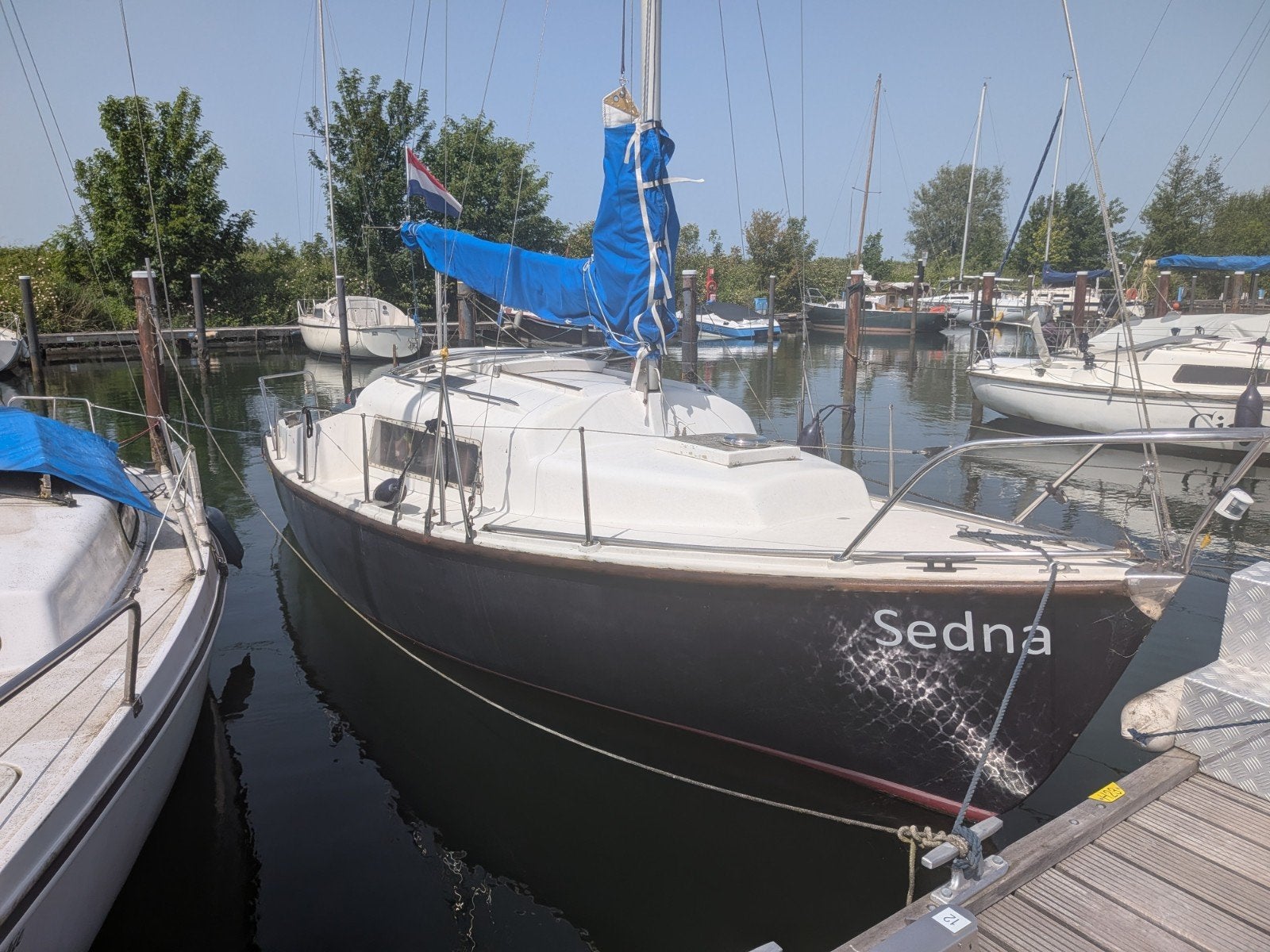 Compromis 720 1978 Kajuit Zeilboot, Watersport en Boten, Kajuitzeilboten en Zeiljachten, Ophalen, 70 cm, 6 pk, Overige typen