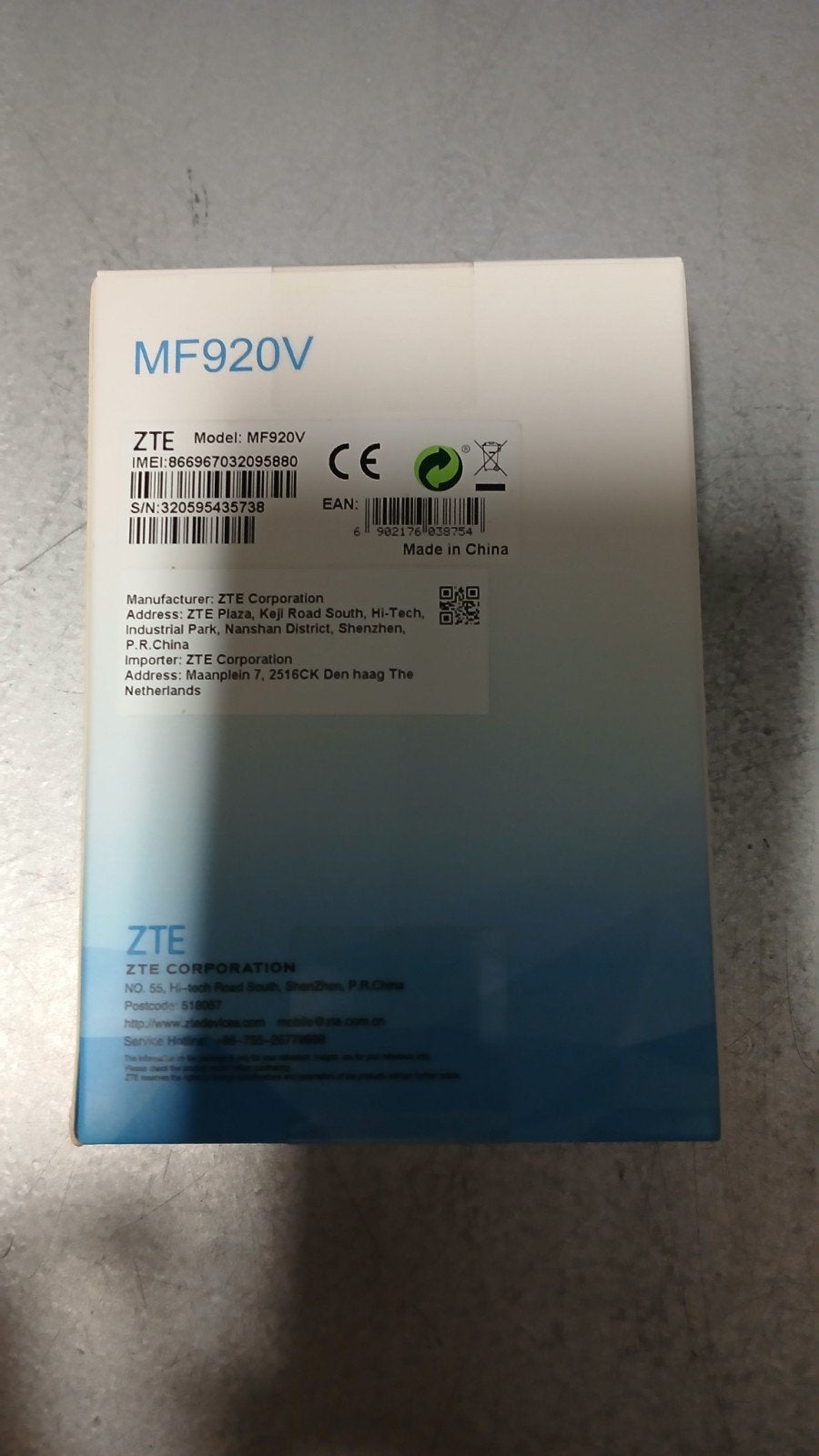 Zte HOTSPOT WIFI MIFI ROUTER Simlockvrij Nieuw Geseald, Computers en Software, Routers en Modems, Ophalen, Nieuw, Router met modem