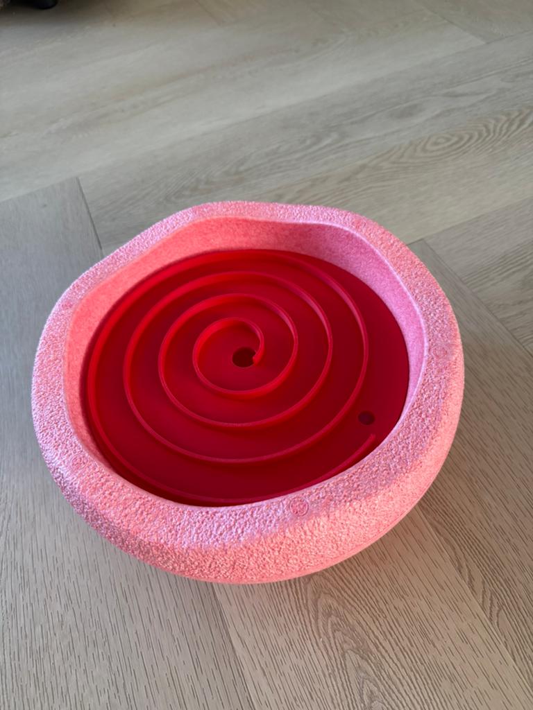 Knikkerbaan insert disc voor in stapelstein stapelstenen, Ophalen of Verzenden, Zo goed als nieuw