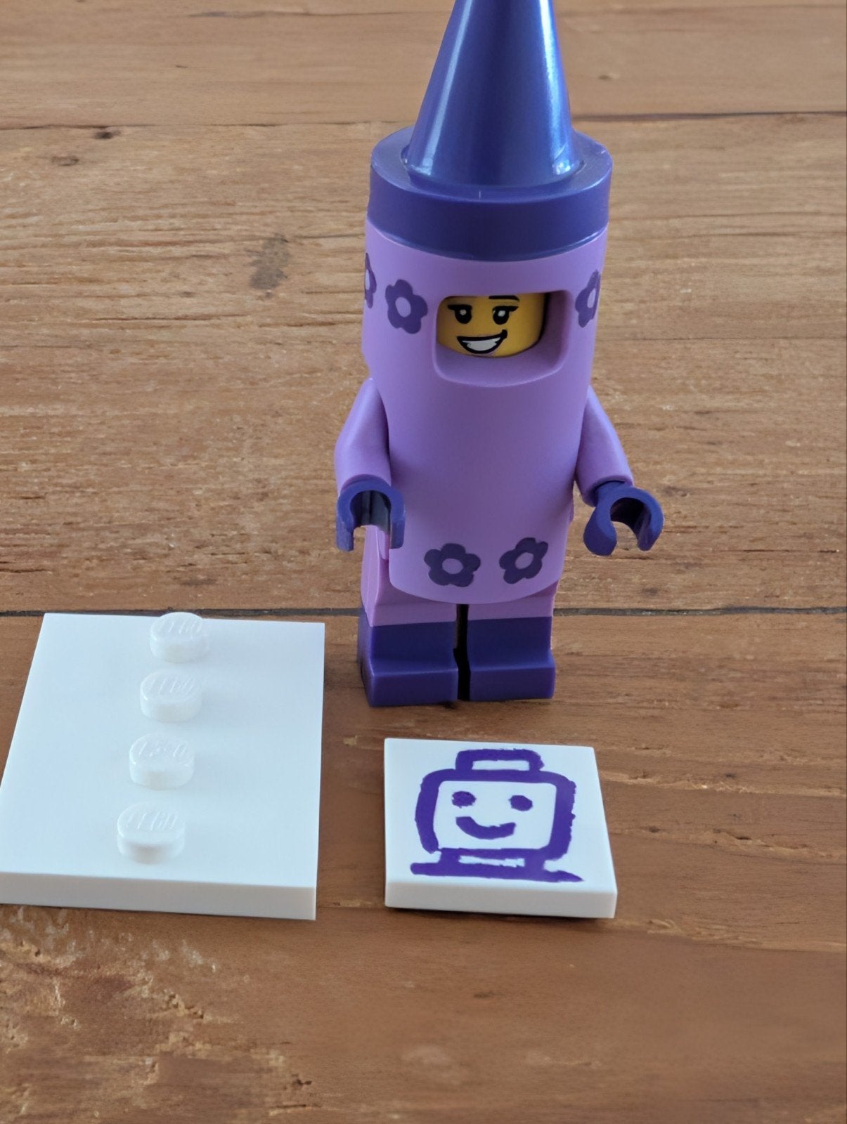 Lego Minifigures serie Movie/ Crayon Girl, Lego, Nieuw, Ophalen of Verzenden, Minifiguren serie