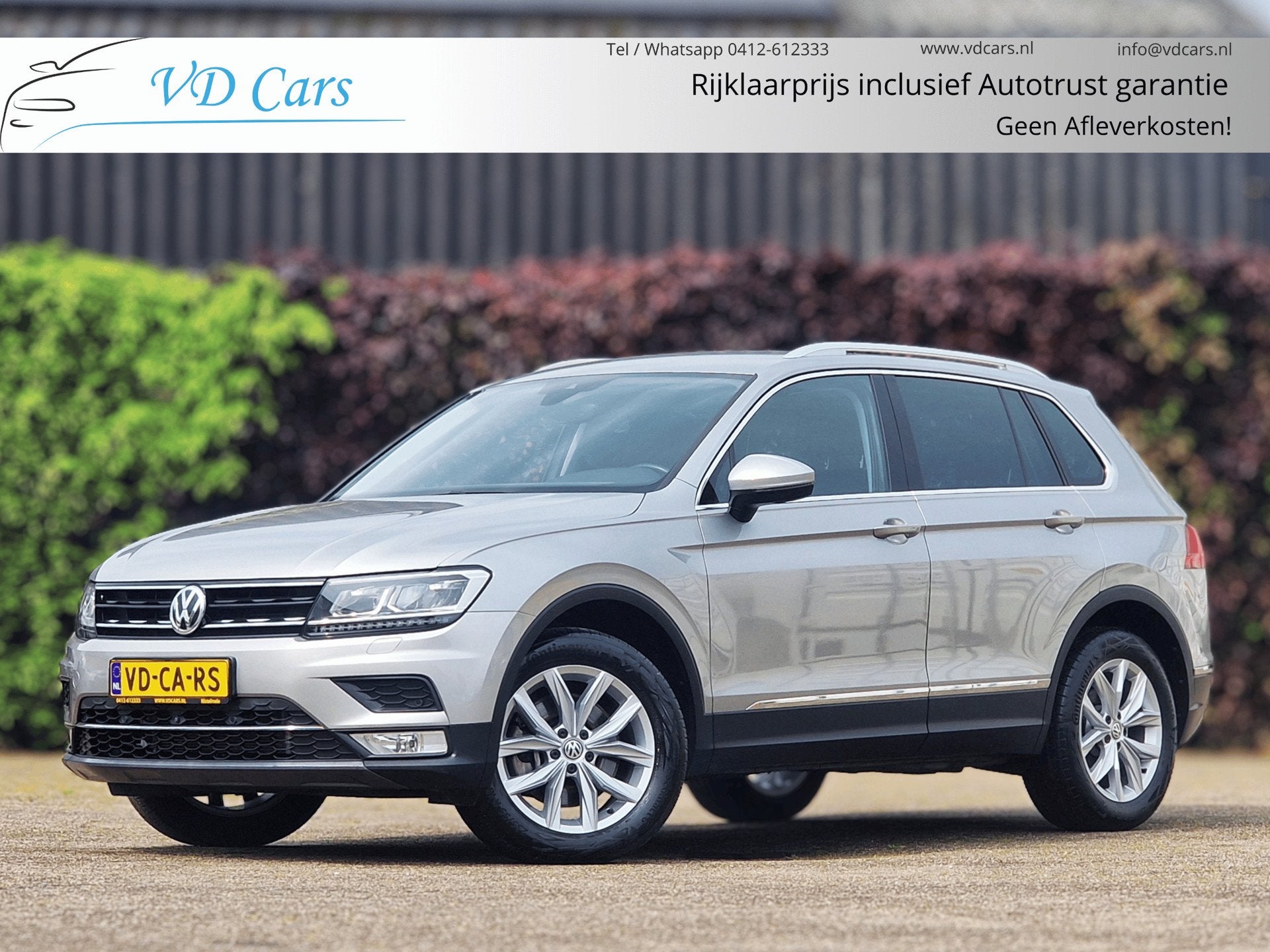 Volkswagen TIGUAN 2.0 TSI 4Motion Highline AUTOMAAT*Geheugen, Automaat, Gebruikt, Euro 6, 4 cilinders