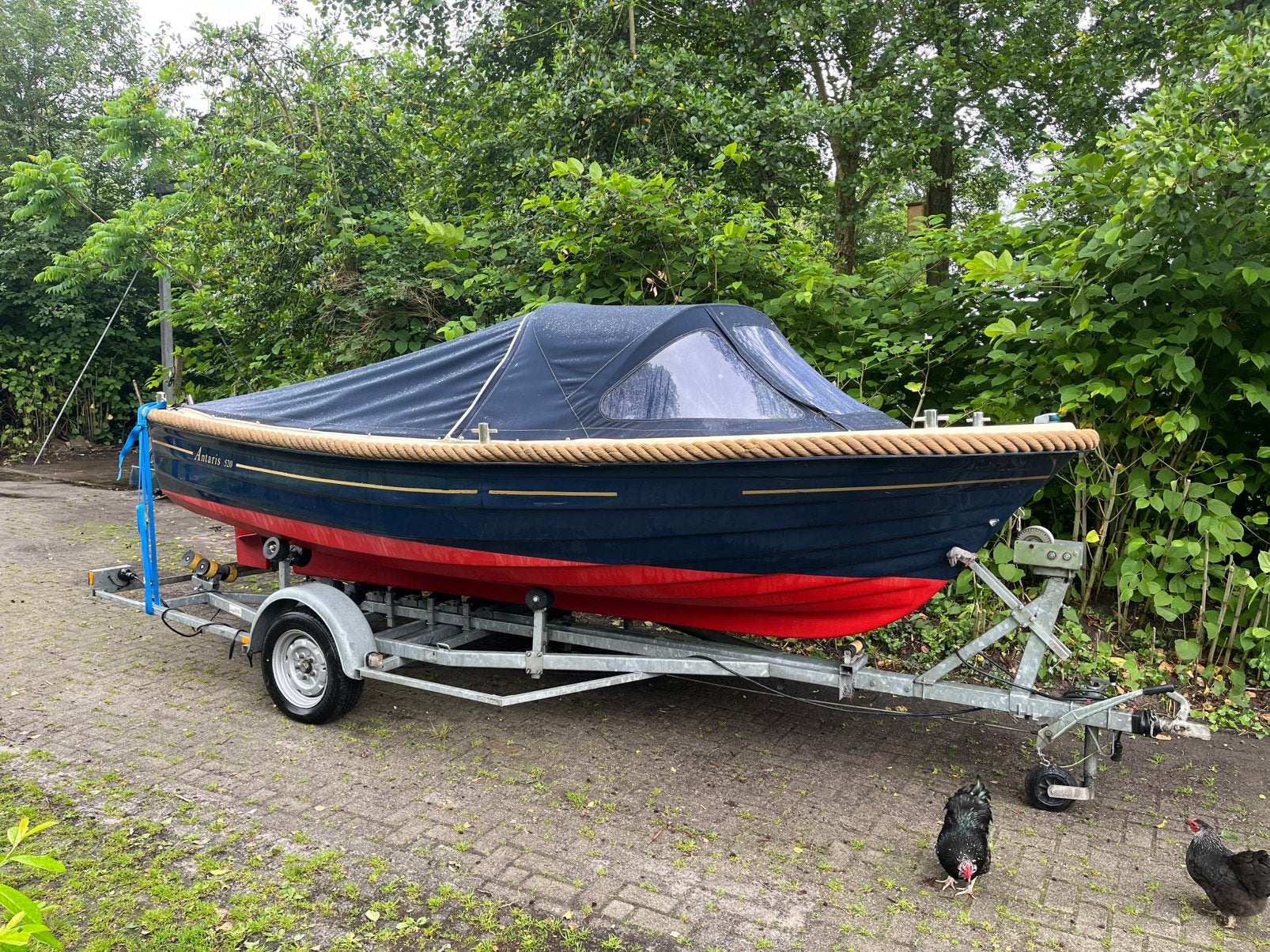 Antaris 520 met Vetus diesel motor., Watersport en Boten, Consoleboot, Gebruikt, Binnenboordmotor, Antaris