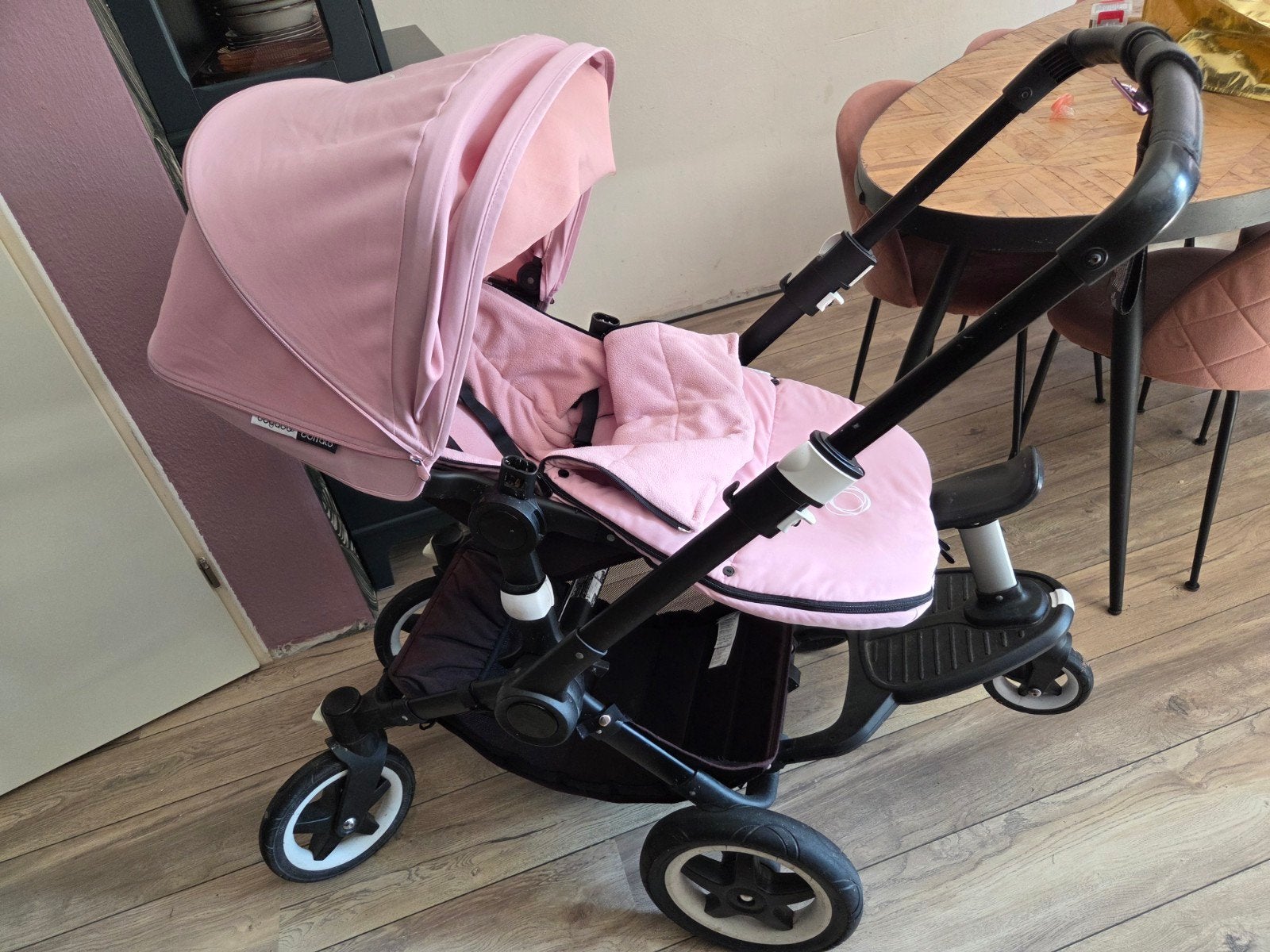 bugaboo kinderwagen roze, Ophalen, Gebruikt, Bugaboo