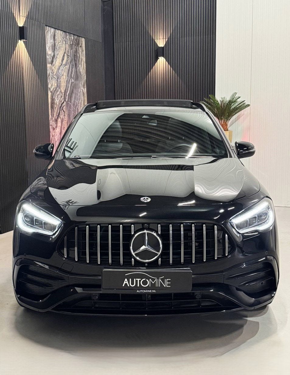 Mercedes-Benz GLA-klasse 200 AMG 45 PACK|PANO|SFEER|MEMORY|B, Auto's, Dealer onderhouden, 15 km/l, Gebruikt, Zwart