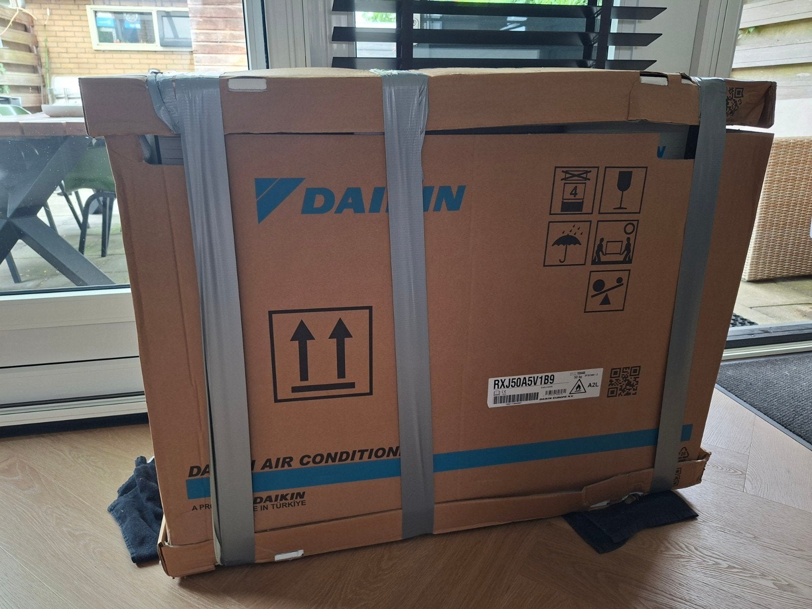 Nieuwe Daikin Buitenunit Emura 5.0Kw R32 RXJ50A, Ophalen, Koelen en Ontvochtigen, Nieuw, 3 snelheden of meer