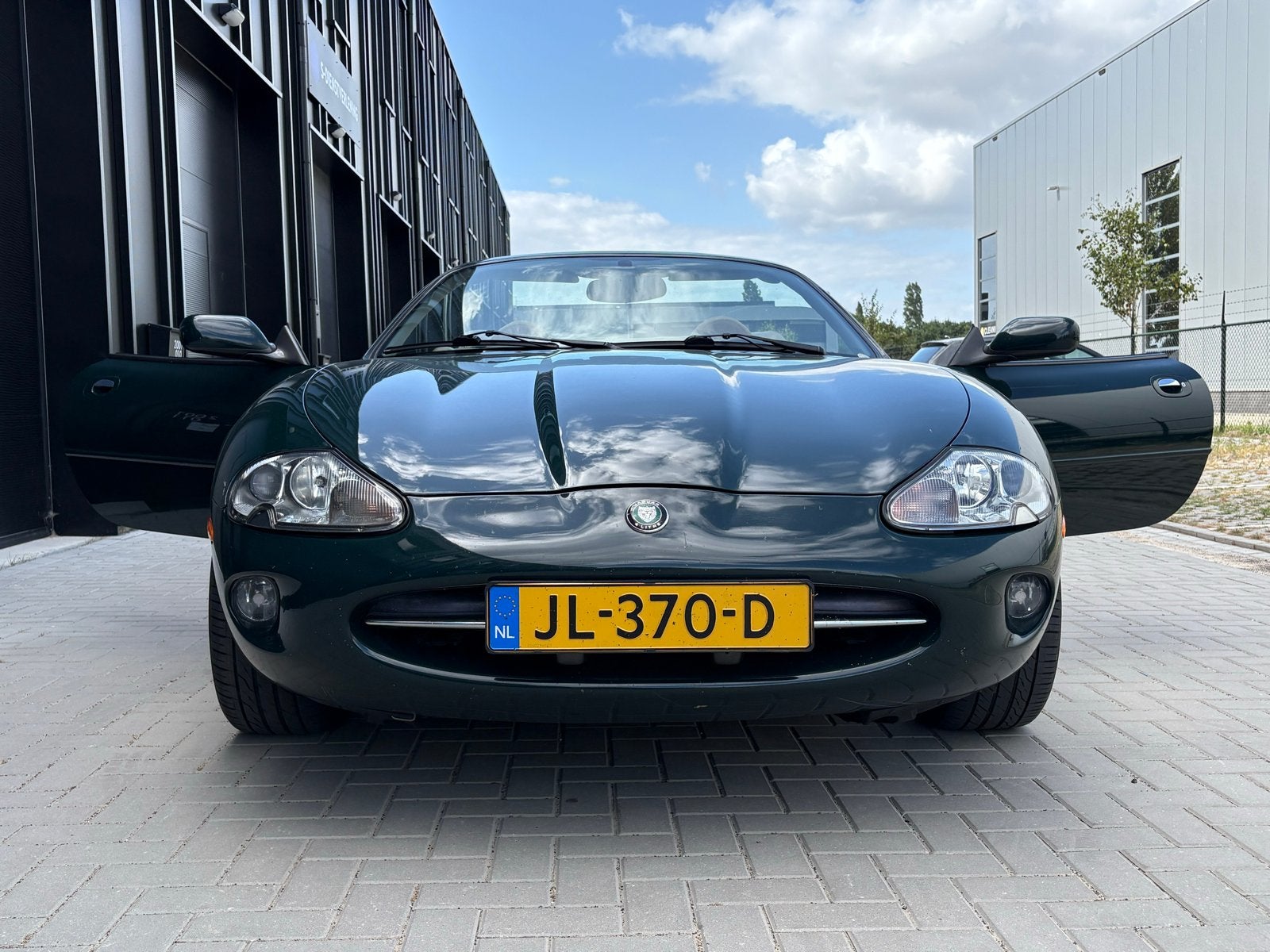 Jaguar 1997 Groen, 1730 kg, Cabriolet, 4 stoelen, Leder