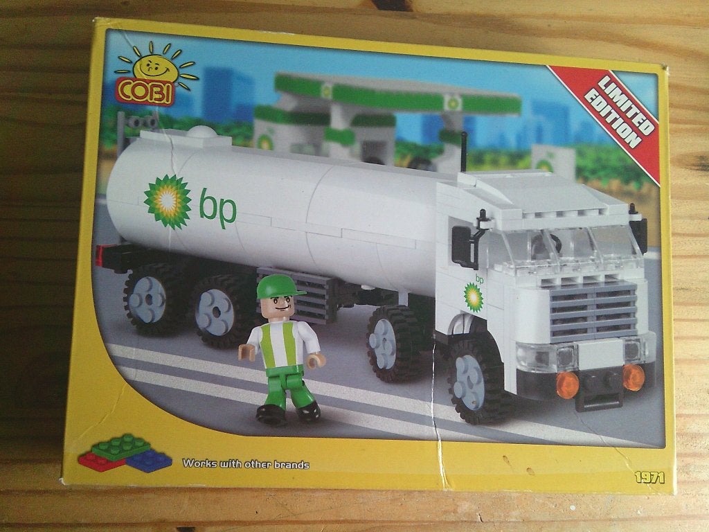 Cobi nr.1971 Tankwagen Limited Edition in doos, Kinderen en Baby's, Speelgoed | Bouwstenen, Ophalen of Verzenden, Gebruikt, Overige merken