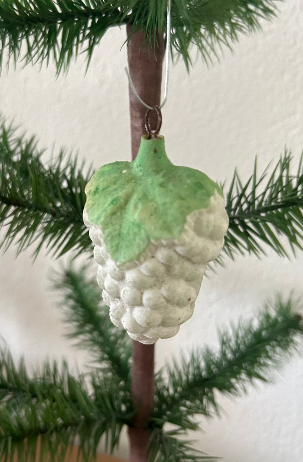 Antieke kerstbal, druiventros, Diversen, Kerst, Ophalen of Verzenden, Zo goed als nieuw