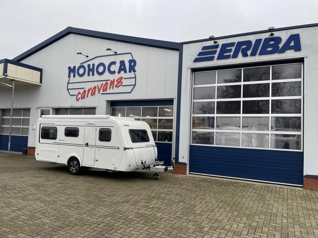 Eriba Feeling 425, Standaardzit, Schokbreker, Bedrijf, Tot en met 3
