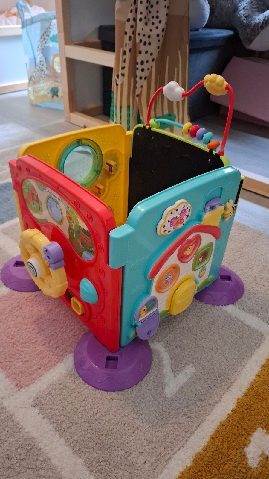 VTech Speelpaneel - Interactief Activiteiten Kubus, Kinderen en Baby's, Speelgoed | Vtech, Ophalen, Zo goed als nieuw, 6 maanden tot 2 jaar