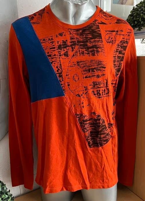 Desigual trui /longsleeve maat M, Kleding | Heren, Ophalen of Verzenden, Nieuw, Maat 52/54 (L), Oranje